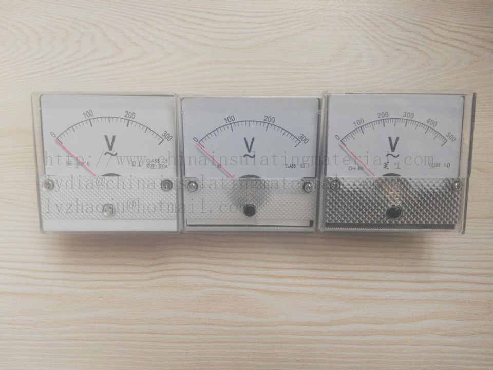 Analog Voltmeter Panel 500VAC BP-80