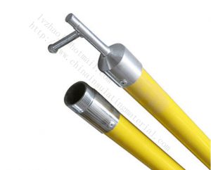 FRP fiberglass insulated adjustable Telescopic Hot Stick/Link Stick/Operating Rod