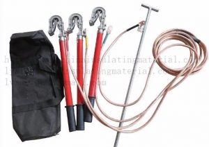 Portable Ground Earth Rod Set with Earthing Wire and Clamp